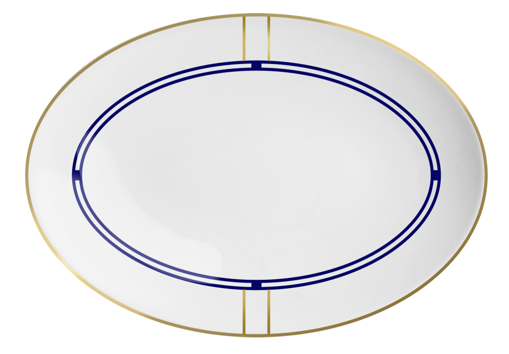 Platte oval 35 cm